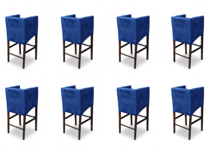 8x Kruk Counter Barkruk Fauteuil Stoel Kruk Bar Counter Ontwerp Compleet